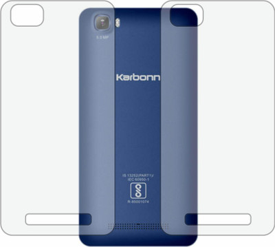 Fasheen Back Screen Guard for KARBONN AURA POWER (Matte Finish)(Pack of 2)