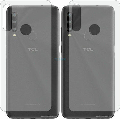 TELTREK Back Screen Guard for TCL L10 PRO (Matte Finish)(Pack of 2)