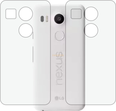 Fasheen Back Screen Guard for LG NEXUS 5X (Matte Finish)(Pack of 2)