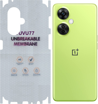 YUVUMCARE Back Screen Guard for OnePlus Nord CE 3 Lite 5G, Membrane 360 coverage, unbreakable membrane(Pack of 1)