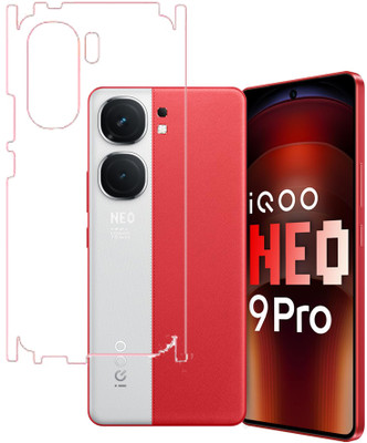KARTRAY Back Screen Guard for iQOO Neo 9 Pro 5G, Clear With Sides(Pack of 1)