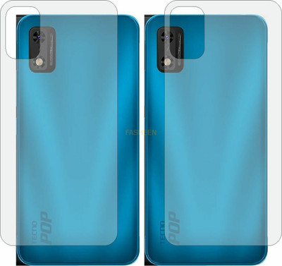 Fasheen Back Screen Guard for TECNO POP 5C (Matte Finish)(Pack of 2)