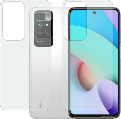 ZINGTEL Back Screen Guard for MI REDMI NOTE 11 4G (Matte Finish)(Pack of 2)