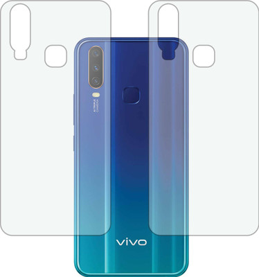 MOBART Back Screen Guard for VIVO Y15 2019 (Matte Finish)(Pack of 2)