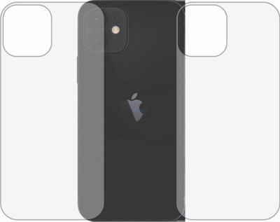 TELTREK Back Screen Guard for APPLE IPHONE 12 (Matte Finish)(Pack of 2)