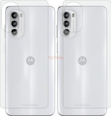 TELTREK Back Screen Guard for MOTOROLA MOTO G52 (Matte Finish)(Pack of 2)