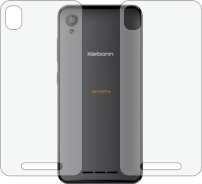 Fasheen Back Screen Guard for KARBONN K9 VIRAAT PLUS (Matte Finish)(Pack of 2)
