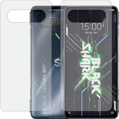 Fasheen Back Screen Guard for MI BLACK SHARK 4S PRO (Matte Finish)(Pack of 2)
