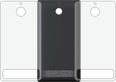 TELTREK Back Screen Guard for SONY XPERIA E1 DUAL(Pack of 2)