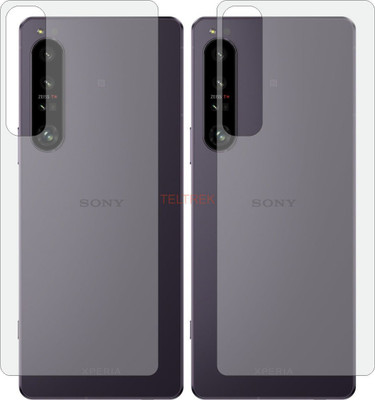 TELTREK Back Screen Guard for SONY XPERIA 1 IV (Matte Finish)(Pack of 2)