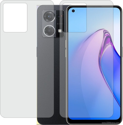 ZINGTEL Back Screen Guard for OPPO RENO 8 4G CPH2457 (Matte Finish)(Pack of 2)