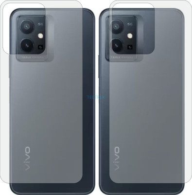 TELTREK Back Screen Guard for VIVO T1 5G V2141 (Matte Finish)(Pack of 2)