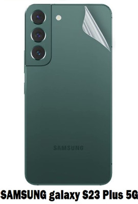ASVALBUY Back Screen Guard for SAMSUNG Galaxy S23 Plus 5G, SAMSUNG S23 Plus 5G(Pack of 1)