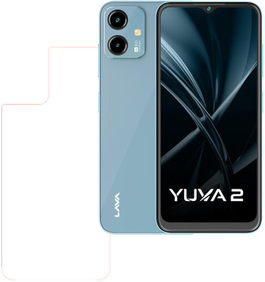 KARTRAY Back Screen Guard for Lava Yuva 2, Clear(Pack of 1)