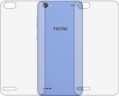 TELTREK Back Screen Guard for TECNO POP 2 PRO (Matte Finish)(Pack of 2)