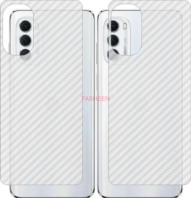 Fasheen Back Screen Guard for MOTOROLA MOTO G71 S (3D Carbon Fiber Finish)(Pack of 2)