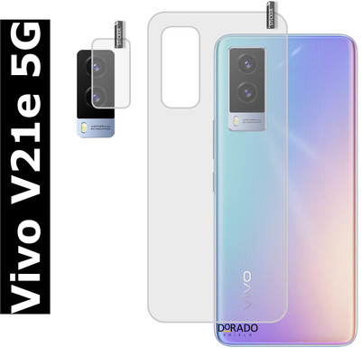 DORADO SHIELD Back Screen Guard for VIVO V21e With camera(Pack of 2)