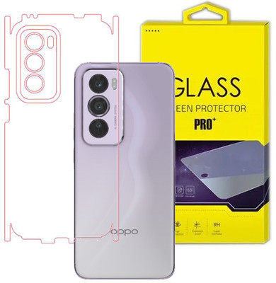 HOBBYTRONICS Back Screen Guard for OPPO RENO 12 PRO 5G, OPPO RENO12 PRO(Pack of 1)