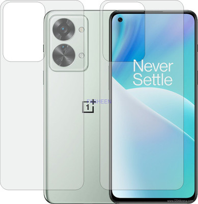 Fasheen Back Screen Guard for ONEPLUS NORD2T CPH2401 (Matte Finish)(Pack of 2)