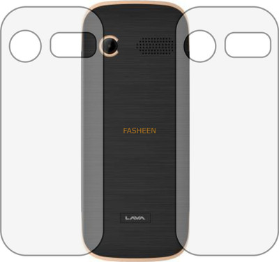 Fasheen Back Screen Guard for LAVA ARC SELFIE (Matte Finish)(Pack of 2)