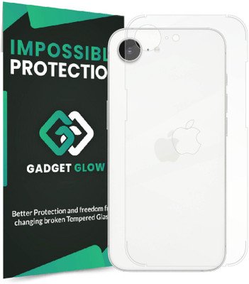 Gadget Glow Back Screen Guard for iPhone 16e, Apple iPhone 16e, Apple 16e(Pack of 1)