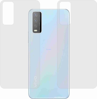 TELTREK Back Screen Guard for VIVO Y20A (Matte Finish)(Pack of 2)
