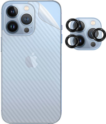 Vatsin Back Screen Guard for Apple iPhone 16 Pro Max, Apple iPhone 16 Pro Max [Back Carbon Fiber] [Rear Camera Lens Guard](Pack of 2)
