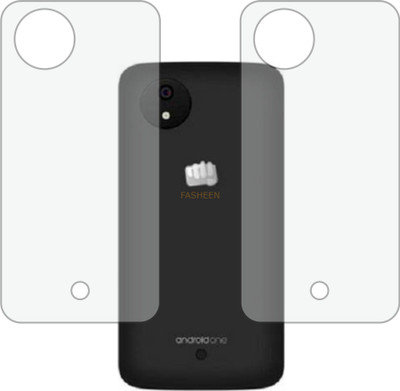 Fasheen Back Screen Guard for MICROMAX CANVAS A1 AQ4501 (Matte Finish)(Pack of 2)