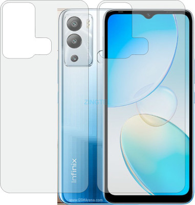 ZINGTEL Back Screen Guard for INFINIX HOT 12i X665B (Matte Finish)(Pack of 2)