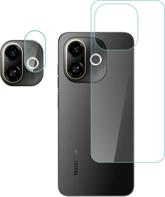 Ten To 11 Back Screen Guard for Tecno Pop 9 5G, Tecno Pop 9 5G [With Rear Camera Lens Guard](Pack of 2)