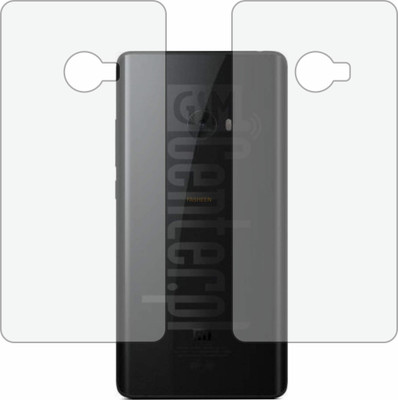 Fasheen Back Screen Guard for REDMI NOTE 2 GLOBAL EDITION (Matte Finish)(Pack of 2)