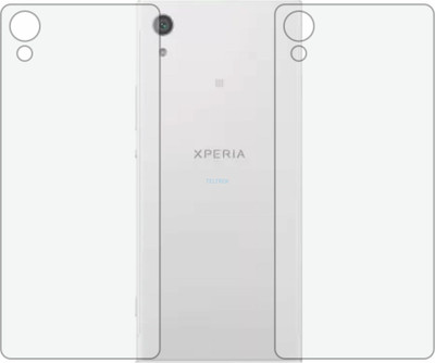 TELTREK Back Screen Guard for SONY XA1 DUAL (Matte Finish)(Pack of 2)