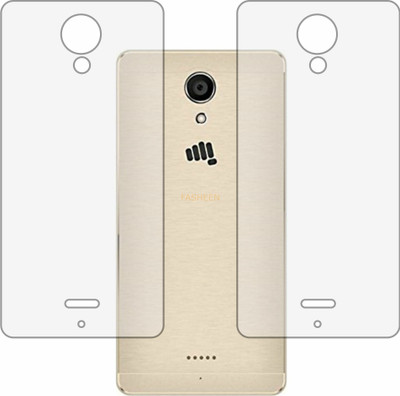 Fasheen Back Screen Guard for MICROMAX Q427 (CANVAS UNITE 4) (Matte Finish)(Pack of 2)