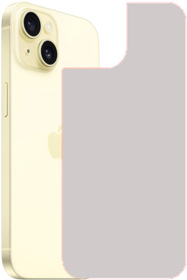 KARTRAY Back Screen Guard for Apple iPhone 15, Matt(Pack of 1)