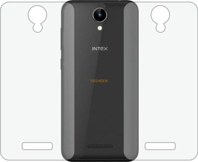 Fasheen Back Screen Guard for INTEX INFIE 77 (Matte Finish)(Pack of 2)