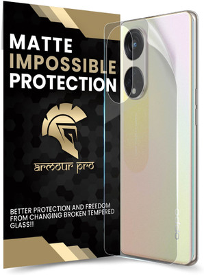 ArmourPro Back Screen Guard for Oppo Reno 8T 5G, Reno 8T 5G, 4 Layer Unbreakable Membrane with Easy Installation(Pack of 1)