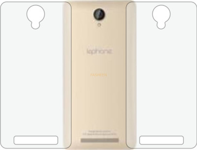 Fasheen Back Screen Guard for LEPHONE W7 (Matte Finish)(Pack of 2)