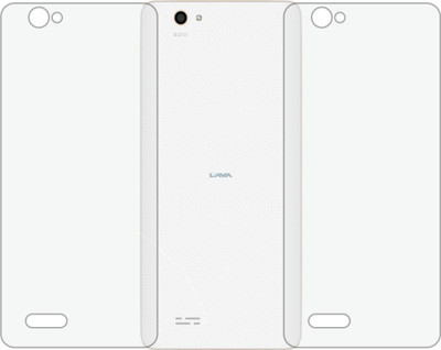 TELTREK Back Screen Guard for LAVA X50 PLUS (Matte Finish)(Pack of 2)