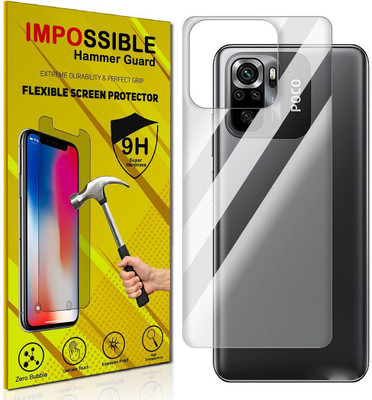 FCS Back Screen Guard for Xiaomi Poco M5s Back (Glossy)(Pack of 1)