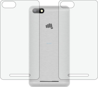 TELTREK Back Screen Guard for MICROMAX BOLT SUPREME 4 PLUS (Matte Finish)(Pack of 2)