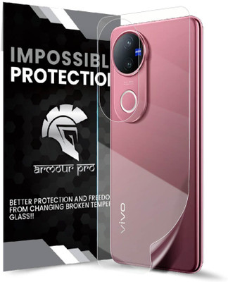 ArmourPro Back Screen Guard for vivo V50 5G, vivo V50 5G, Unbreakable Nano Fiber Membrane with Easy Installation(Pack of 1)