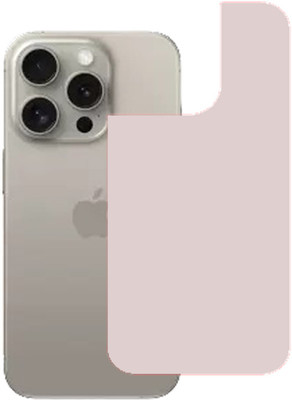 KARTRAY Back Screen Guard for Apple iPhone 15 Pro, Matt(Pack of 1)