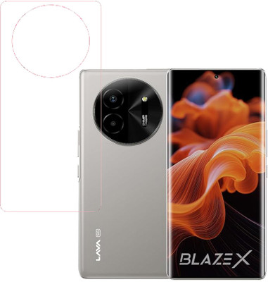 VAYUVAULT Back Screen Guard for LAVA Blaze X 5G(Pack of 1)