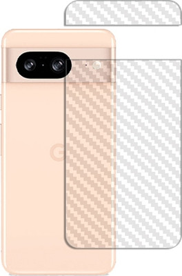 ARBAN Google Pixel 8 Back Carbon Fiber Skin Mobile Skin(Transparent)