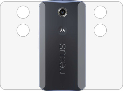 ZINGTEL Back Screen Guard for GOOGLE NEXUS 6 (Matte Finish)(Pack of 2)