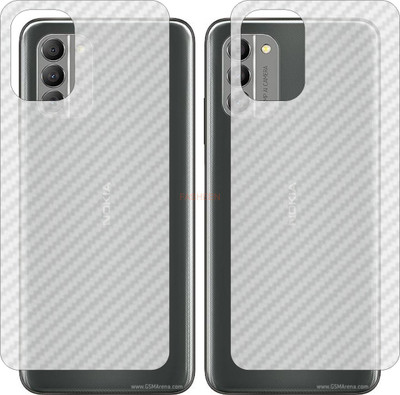 Fasheen Back Screen Guard for NOKIA G400 N1530DL (3D Carbon Fiber Finish)(Pack of 2)