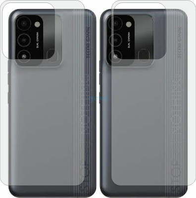 TELTREK Back Screen Guard for TECNO SPARK 8C KG5K (Matte Finish)(Pack of 2)