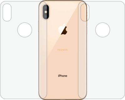 Fasheen Back Screen Guard for APPLE IPHONE XS PLUS (Matte Finish)(Pack of 2)