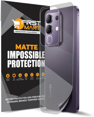 FIRST MART Back Screen Guard for Vivo T4X, Vivo T4X 5G, iQOO Z10X 5G, IQOO Z10X(Pack of 1)