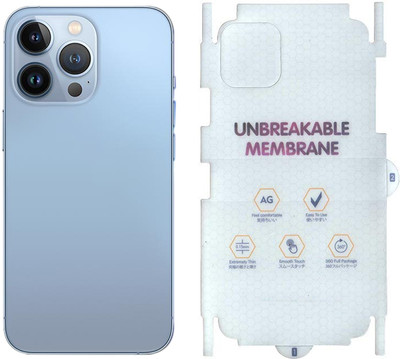 ONCRAVES Back Screen Guard for Apple iPhone 13 Pro Max | Glossy Unbreakable Membrane.(Pack of 1)